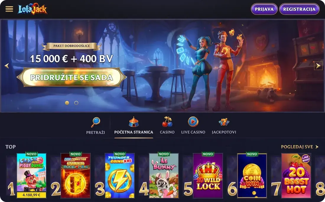 lolajack casino stranica